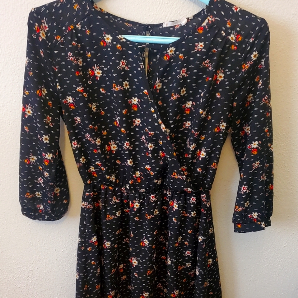 Lush Floral Dress Size Small